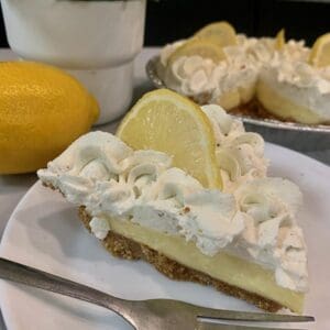 Seasonal Lemon Lavender Whole Pie